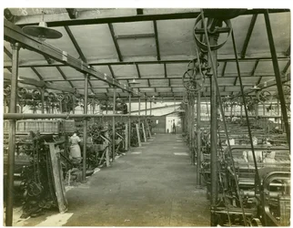 Weberei, Long Meadow Mühle, 1923